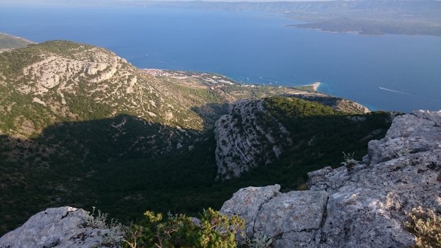 Blick von Vidova Gora